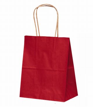 紙手提袋　T-2 カラー(赤)